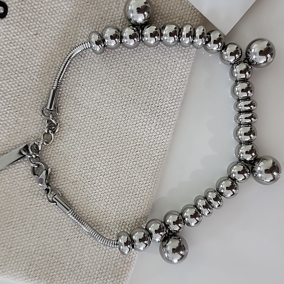 Knature The Label (Formerly Gypsy By Knature) Single Silver Moon Phase Anklet - Picture 2 of 6